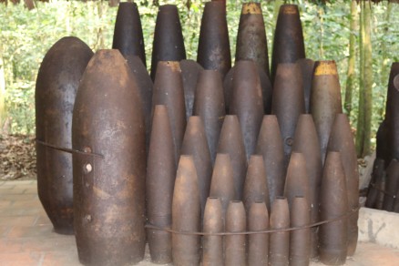 US bomb casings
