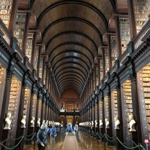 Library at Trinity college--be smart and prebook the very first tour (8:30 am) to see the book of Kells